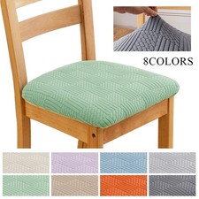1/4PCS Stretch Jacquard Chair Covers Dining Room Seat Cover Slipcover Protector