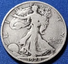 A 1928 S Walking Liberty Half Dollar - Very Nice Type Coin