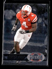 Lavonte David: 2012 Fleer Retro Metal Universe Rookie Insert Card #M-93. rookie card picture