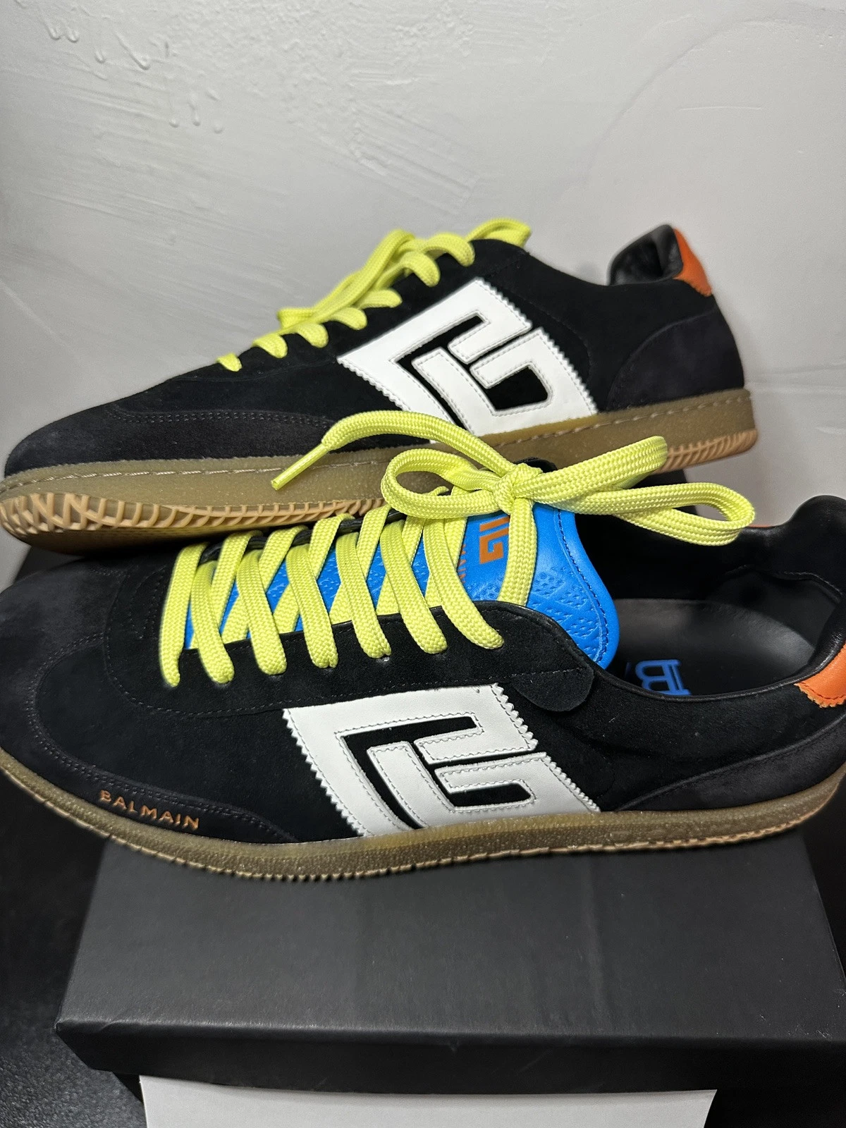 Balmain — Balmain Swan sneakers men Sz 12