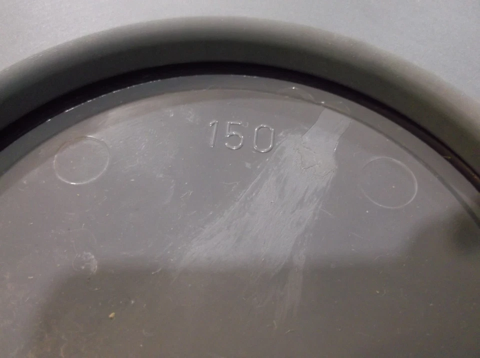 NIB GEORG FISCHER 161.369.070 WAFER CHECK VALVE PVC 6" (849) - Image 2 of 4