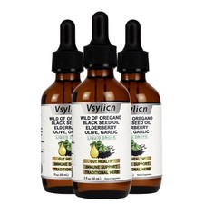 PURE WILD OREGANO OIL 92% CARVACROL UNDILUTED 100% NATURAL SUPER-STRENGTH 60ML