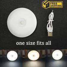 Motion Sensor LED Wall Light Wireless Rechargeable Auto On/Off Home Night Lights