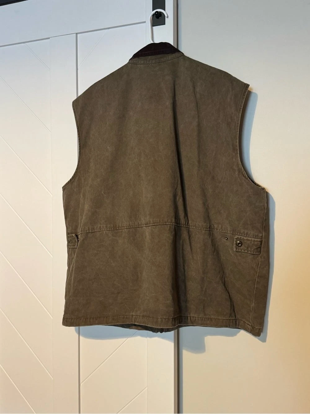 The Vermont Country Store Original Barn Vest Fleece Lined XXL Workwear image 7