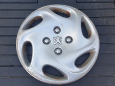 Peugeot 206 14 Wheel Trim Hub Cap Genuine Single X1