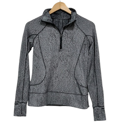 Lululemon rush hour 1/4 zip sweater womens size 6