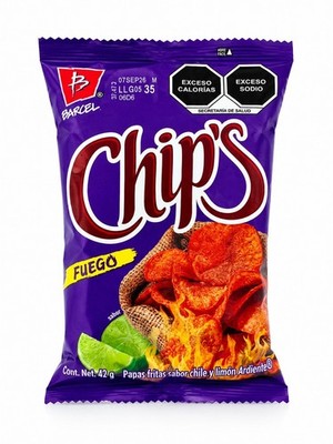 5-Pack Chips Fuego Mexican Chips 42g   Authentic Flavor of Mexico