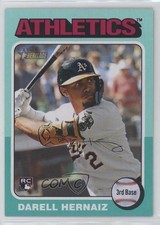2024 Topps Heritage High Number Aqua Border Darell Hernaiz #670 1i5e