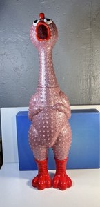 Animolds Crazy Huge Rubber Chicken - 29 Inch Giant Screaming Noise Makers