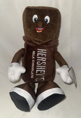 Hershey's Milk Chocolate 10'' Stuffed Plush Hershey Park Candy Bar Mascot