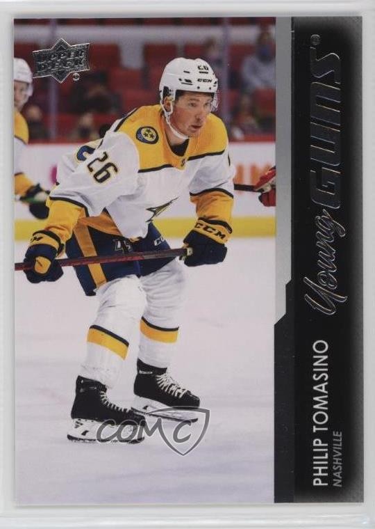 2021-22 Upper Deck Series 2 Young Guns Philip Tomasino #454 0r2s