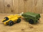 Vintage GI Joe USS Flagg Fuel Trailer and Tow Vehicle 1985 Hasbro