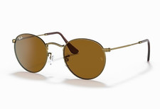 Ray Ban Sunglasses RB3447 922833 53-21 Matte Antique Gold B-15 Brown