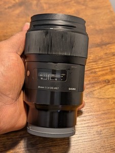 Sigma 35mm F1.4 DG HSM Art Lens for Sony E-Mount
