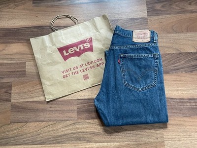 LEVIS 505 Herren Jeans 33 / 32 Blau w. NEU W33 L32 Hose STRAUSS NP: 99,95 