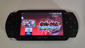 Sony PSP 1001 PlayStation Portable With IPS Screen Installed & Extras