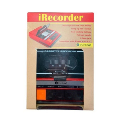 Thumbs Up IREC iRecorder Retro Tape RecorderThumbs Up IREC iRecorder Retro Tape