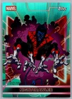 2026 Topps Marvel Neon #119 Nightcrawler Aqua Foil #112/199