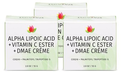 Reviva Labs DMAE Cream with Alpha Lipoic Acid, Vitamin C Ester - DMAE Lift an...
