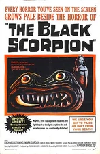 THE BLACK SCORPION Movie Poster 1957 Horror Sci-Fi Classic