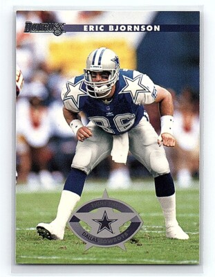 1996 Leaf Eric Bjornson Dallas Cowboys #181