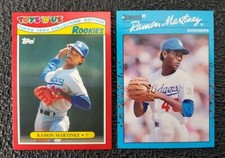 1990 Topps Toys 'R' Us Rookies #19 Ramon Martinez + Donruss Baseball's Best 
