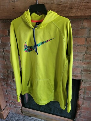 yellow nike just do it hoodie