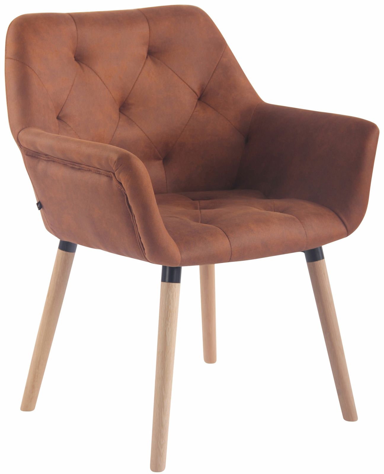Esszimmerstuhl Cassidy Vintage Kunstleder Walnuss Farbe braun #309323 Esszimmerstuhl Cassidy Vintage Kunstleder Walnuss Farbe braun #309323