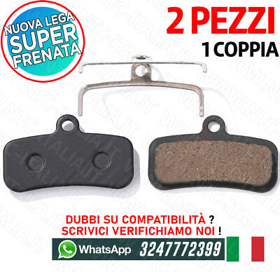 2 Paia Di Pastiglie Freno A Disco Per Shimano D03S Organiche Ricambio Saint Zee - Foto 8
