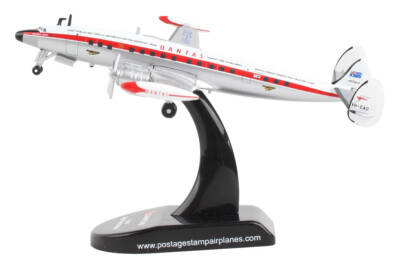 n*a様 Qantas Airways L-1049G-82-153 Postage Stamp Lockheed L-1049G Super Constellation Plane 