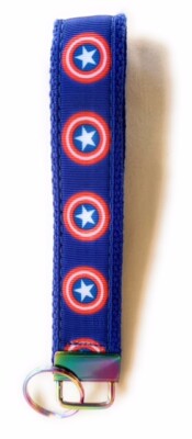 Captain America Keyring FOB/Wristband | eBay Australia