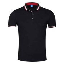 Plain Polo T Shirt for Men Collar Fashion with button