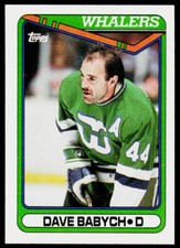 1990-91 Topps #328 Dave Babych