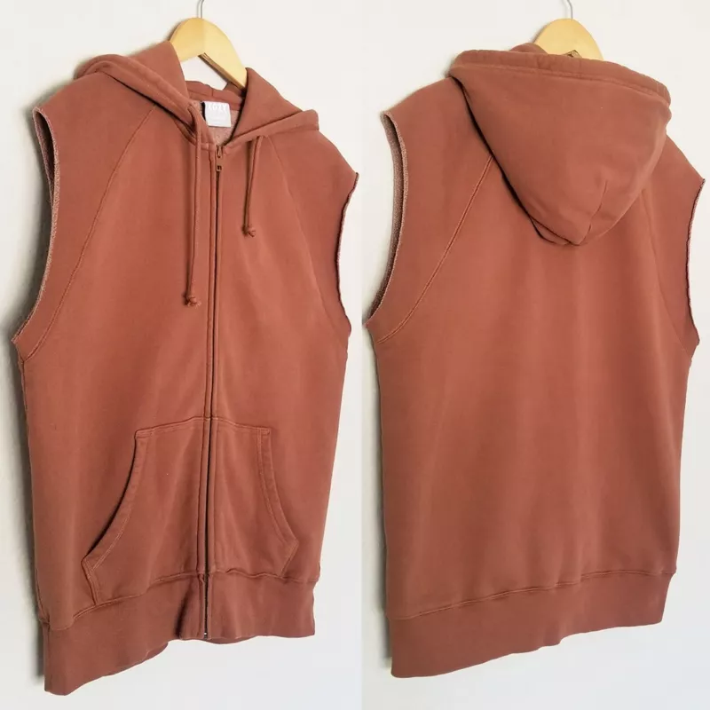 aritzia cozy fleece boyfriend sleeves zip hoodie