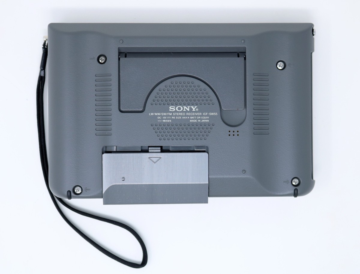 Sony ICF-SW55 World Band Radio LW/MW/SW/FM Stereo Receiver