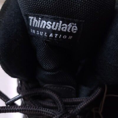Explorer Thinsulate 13 Black Leather Rubber 200 Gram Duck Winter Snow Rain Boots Explorer Thinsulate 13 Black Leather Rubber 200 Gram Duck  main image 2