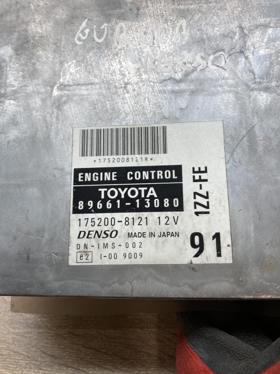 89661 13080 175200 8121 engine control unit/module ecu toyota