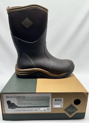 Muck boot mid arctic commuter chocolate Brown Men s   Size 7 New In Box