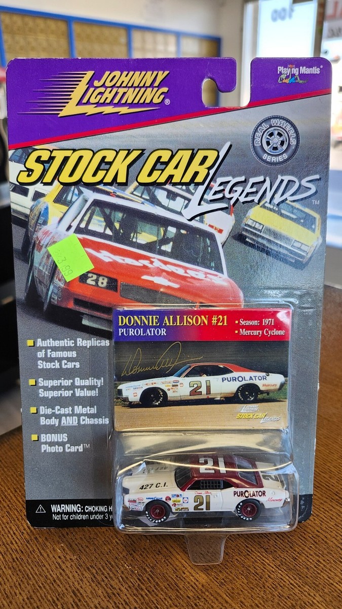 Johnny Lightning Stock Car Legends Donnie Allison #21 1971 Mercury