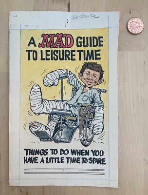 MAD MAGAZINE BOB CLARKE ORIGINAL ARTWORK
