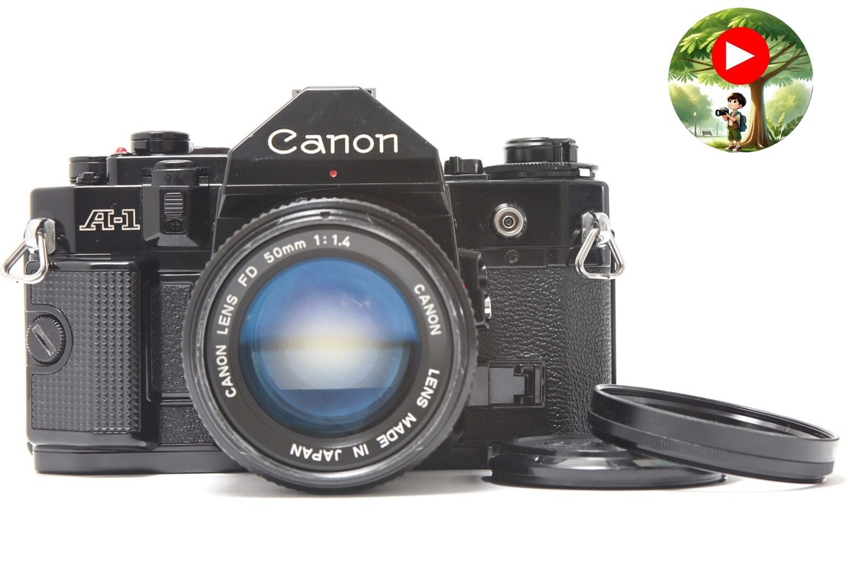 TOP MINT] Canon A-1 A1 35mm SLR Film Camera New FD NFD 50mm