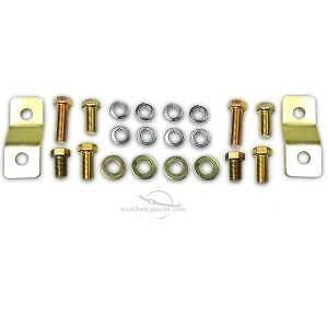 Комплект ремней безопасности водителя и пассажира 1989-1993 Mazda Miata 3-точечный черный красный желтовато-коричневый - Изображение 2 из 4