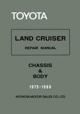 Toyota Land Cruiser Repair Manual-chassis Body- 1975-1980 By Toyota New Toyota Land Cruiser Repair Manual-chassis Body- 1975-1980 By Toyota New