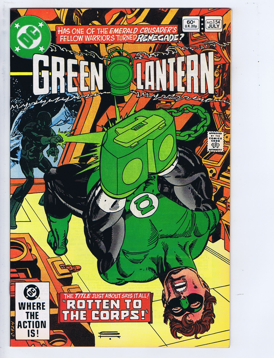 Green Lantern #154 DC 1982 '' Rotten to the Corps ! '' | eBay