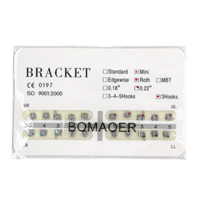 Source Dental Clear Bretels Orthodontische Saffier Beugels Ini Roth 022 Haken O - Foto 6