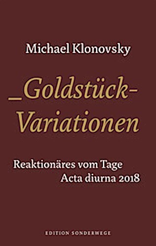 Thumbnail - Goldstück-variationen Michael Klonovsky