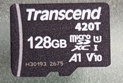 Transcend 128GB micro SDXC Memory Card