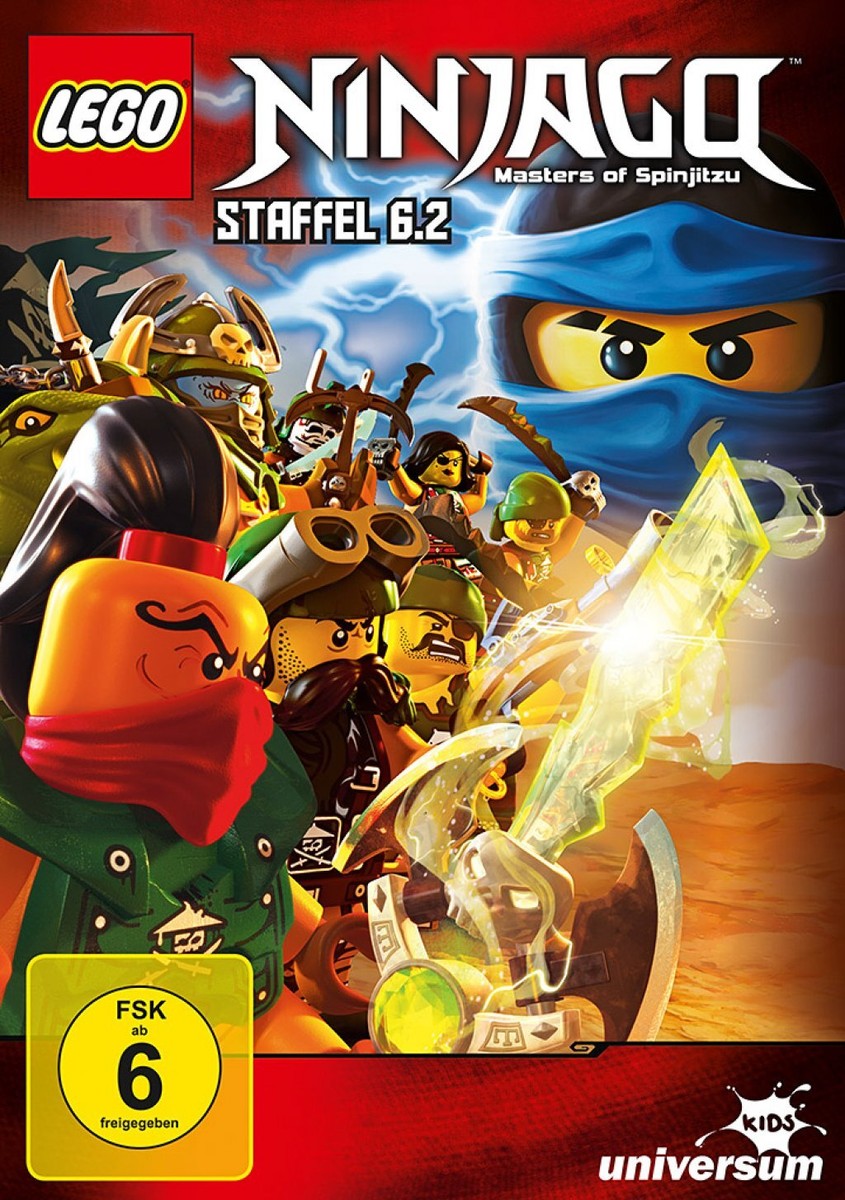 LEGO Ninjago: Masters of Spinjitzu - Staffel 6.2 # DVD-NEU