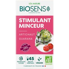 Complètement alimentaire bio  Biosens Stimulant minceur Artichaud Guarana