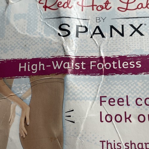 ASSETS Red Hot Label SPANX Shaper Super Control High Waist Panty Size 2/B Barest - Picture 4 of 7